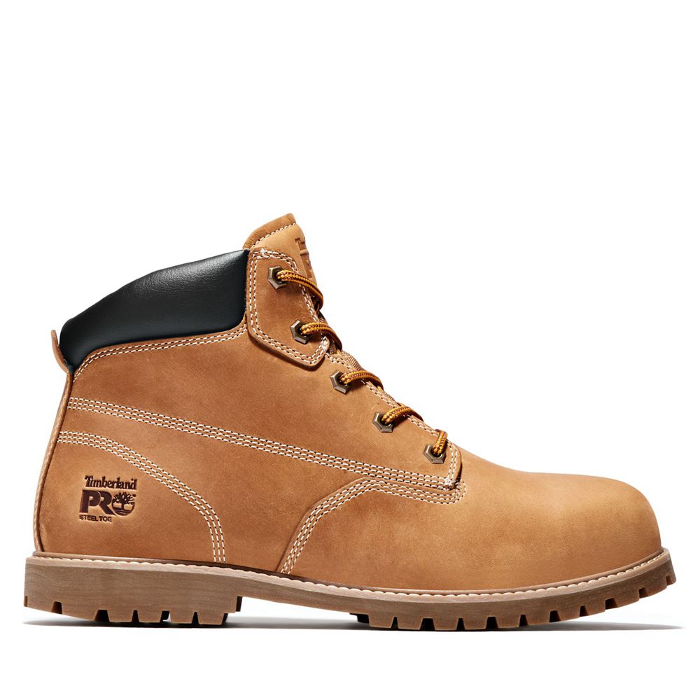 Bocanci De Muncă Timberland Barbati Maro - Pro® Gritstone Steel Toe - Romania - ZQMJEL531